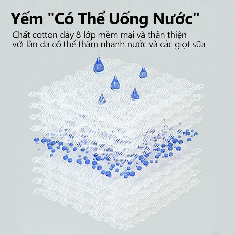 [Einmilk.ân ninh] Gối khăn xô cotton 8 lớp cho bé sơ sinh chỉ cao 0cm 100% cotton