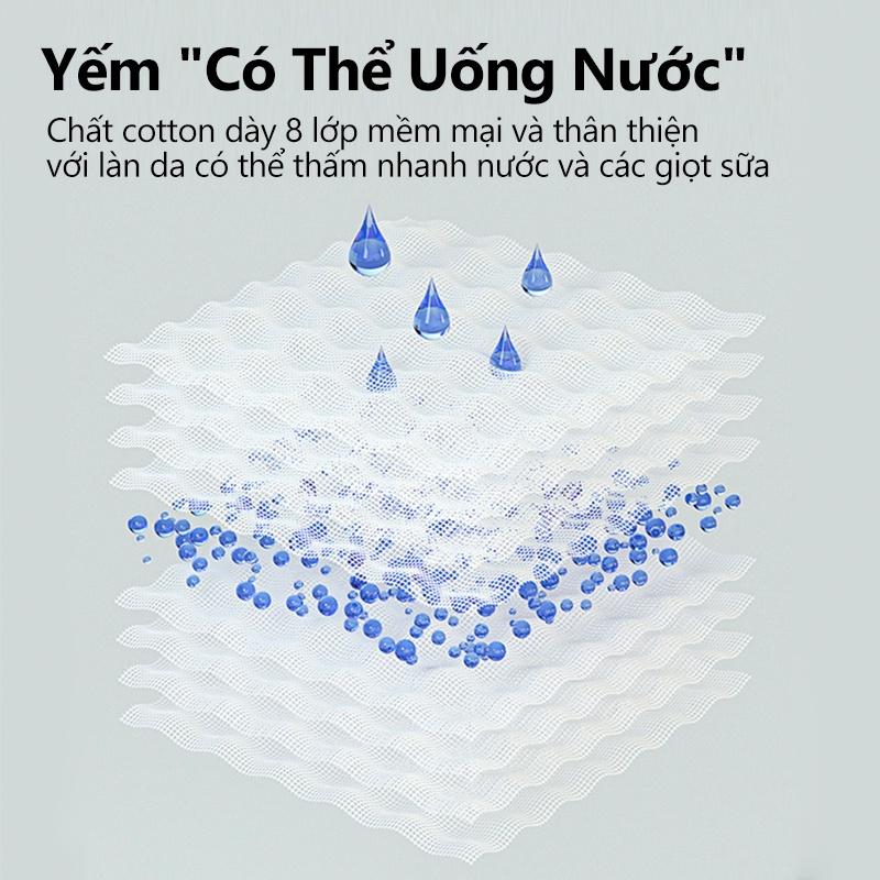 [Einmilk.ân ninh] Gối khăn xô cotton 8 lớp cho bé sơ sinh chỉ cao 0cm 100% cotton