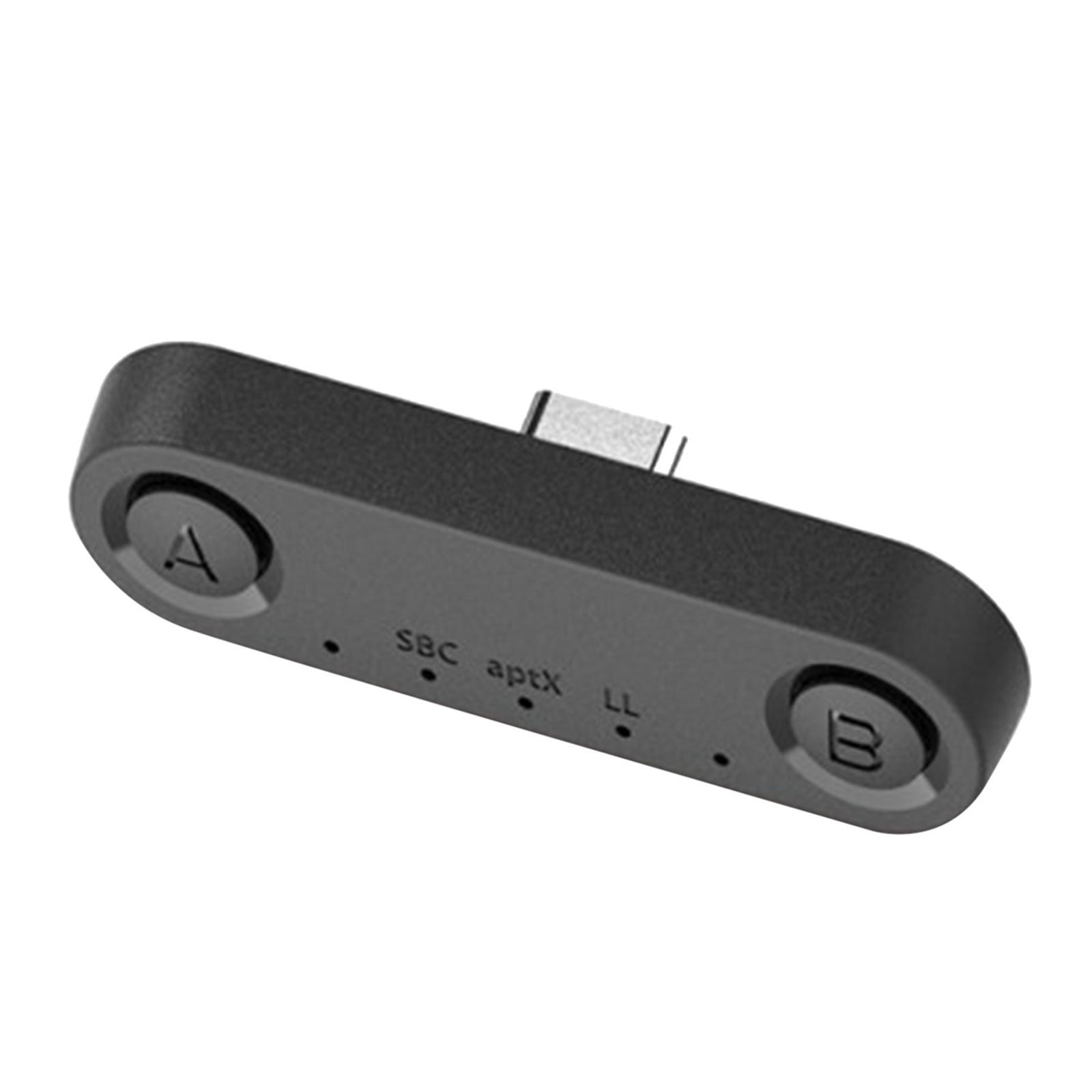 Bluetooth 5.0 Audio Adapter Transmitter Tranceiver For Nintendo Switch/PS4