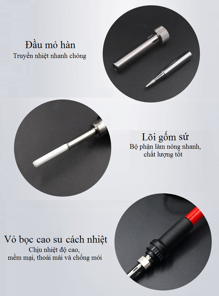 Bộ phụ kiện mỏ hàn cầm tay đa năng cao cấp 71in1