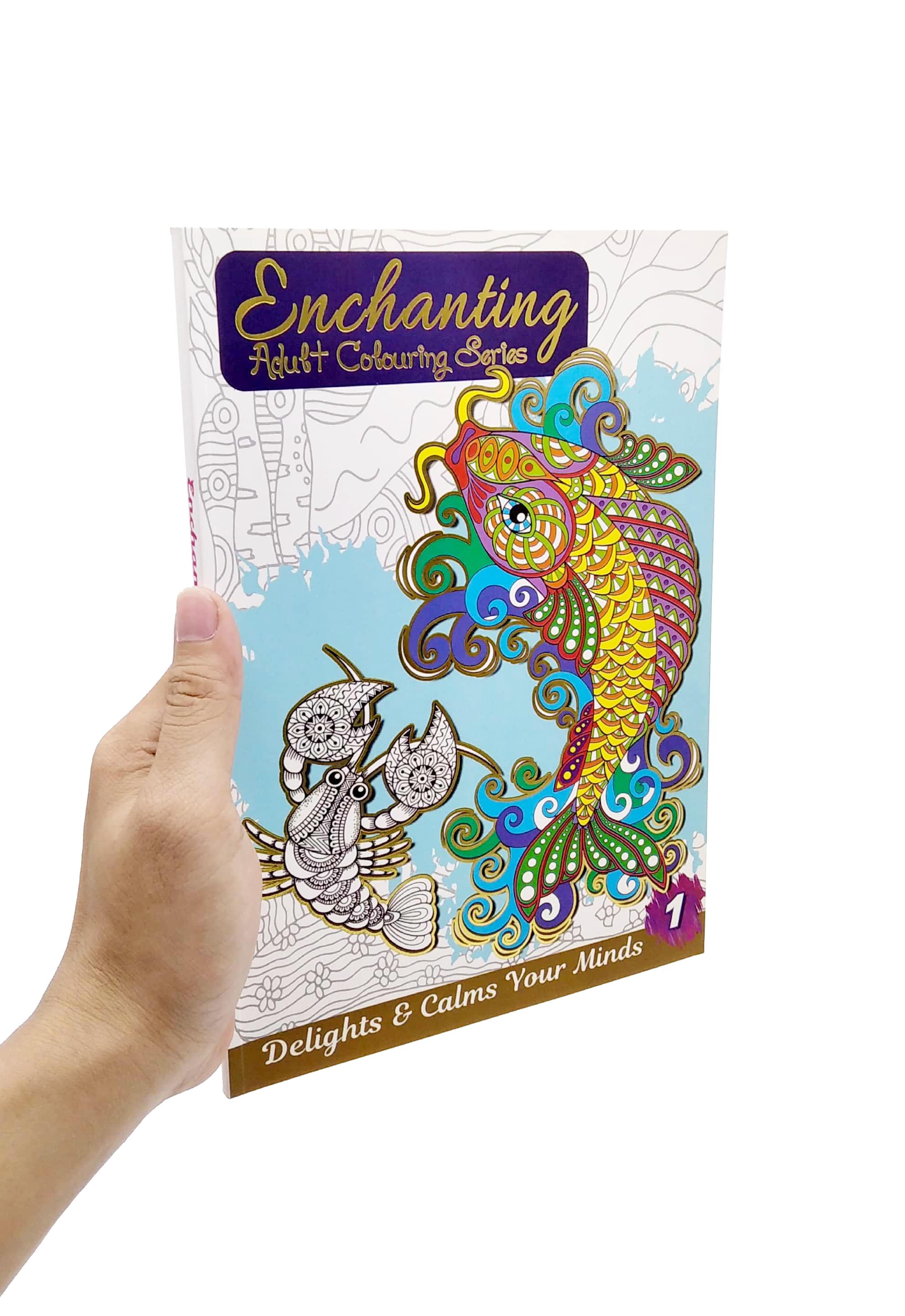 Enchanting Adult Colouring Series: Book 1