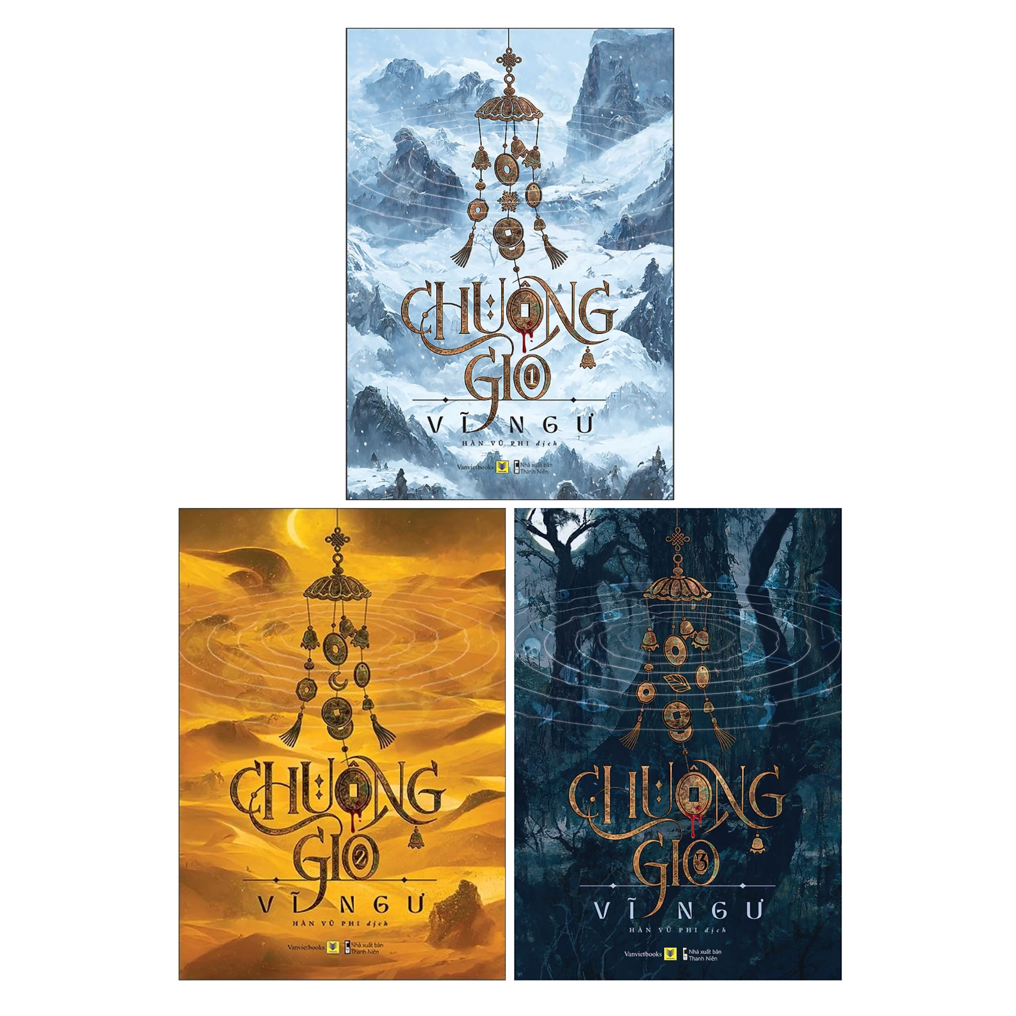 Combo 3 Cuốn Chuông Gió Tập 123