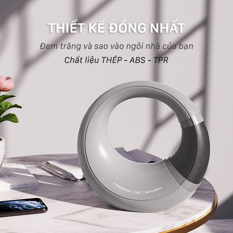 Tạ ấm, tạ chuông lấy cảm hứng từ mặt trăng FED-KB