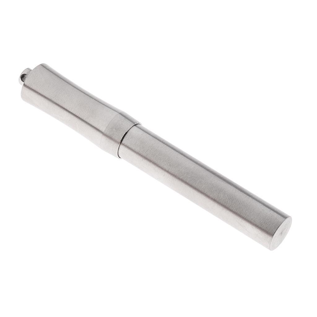 Stainless Steel Pocket Toothpick Holder Case Ear Pick Container Box Camping Hiking Tools