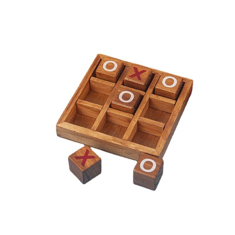 Tic Tac Toe cho trẻ em và người lớn Bàn cà phê Trang trí phòng khách và bàn làm việc