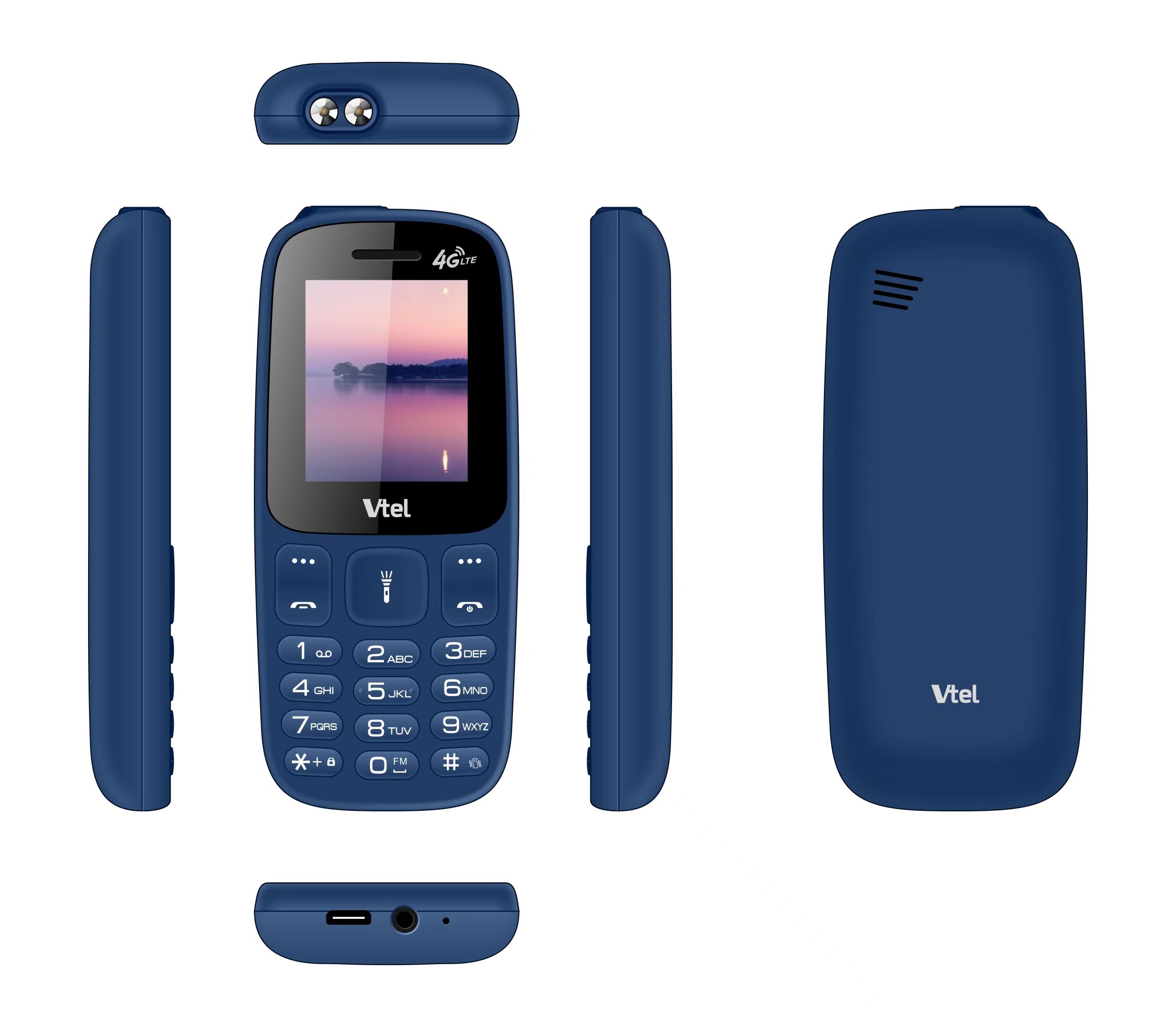 Điện thoại di động Vtel E10 4G – Hàng Chính Hãng