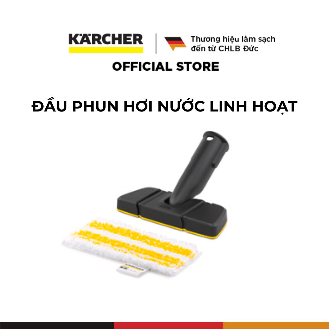 Đầu phun hơi nước linh hoạt dùng cho máy làm sạch bằng hơi nước Karcher SC - Hàng Chính Hãng