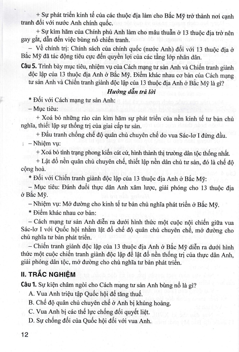 TƯ LIỆU DẠY - HỌC LỊCH SỬ 8