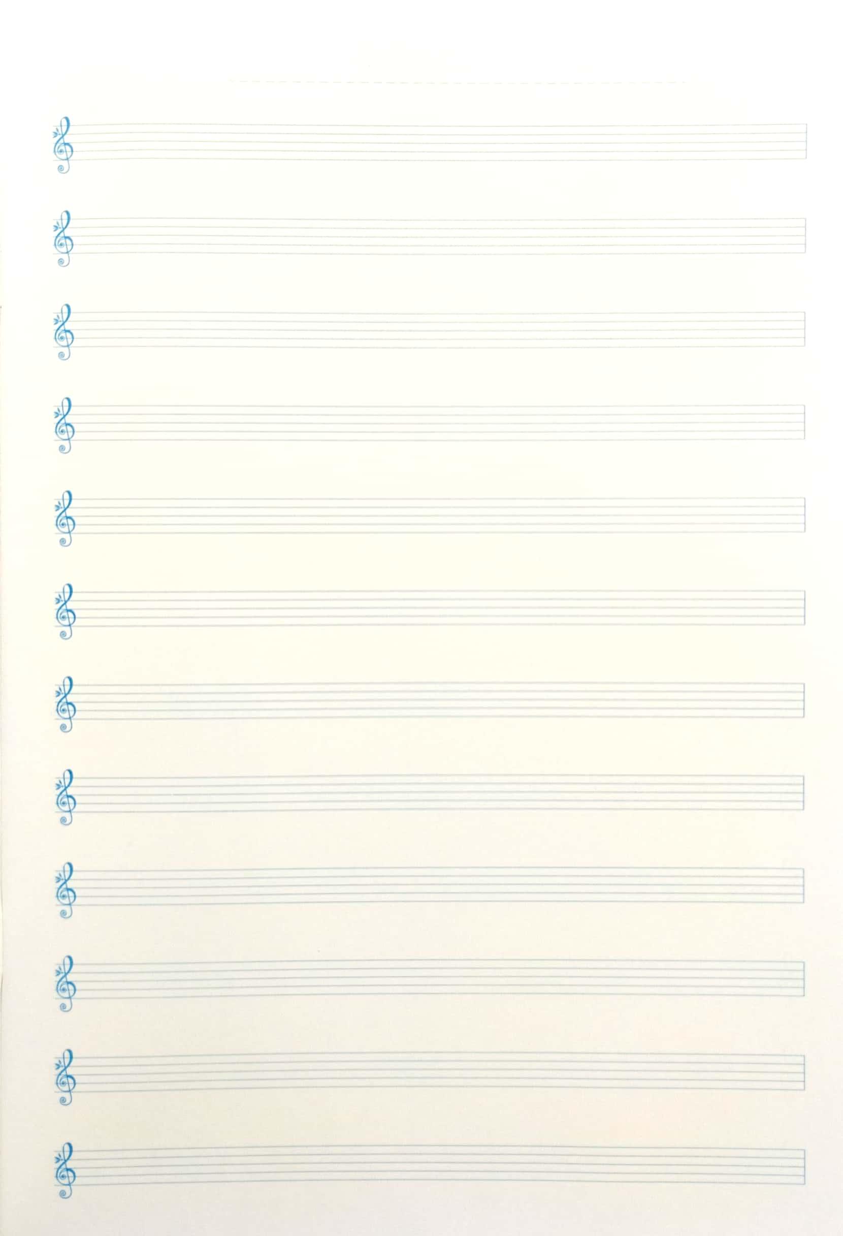 Vở Chép Nhạc 40 Trang