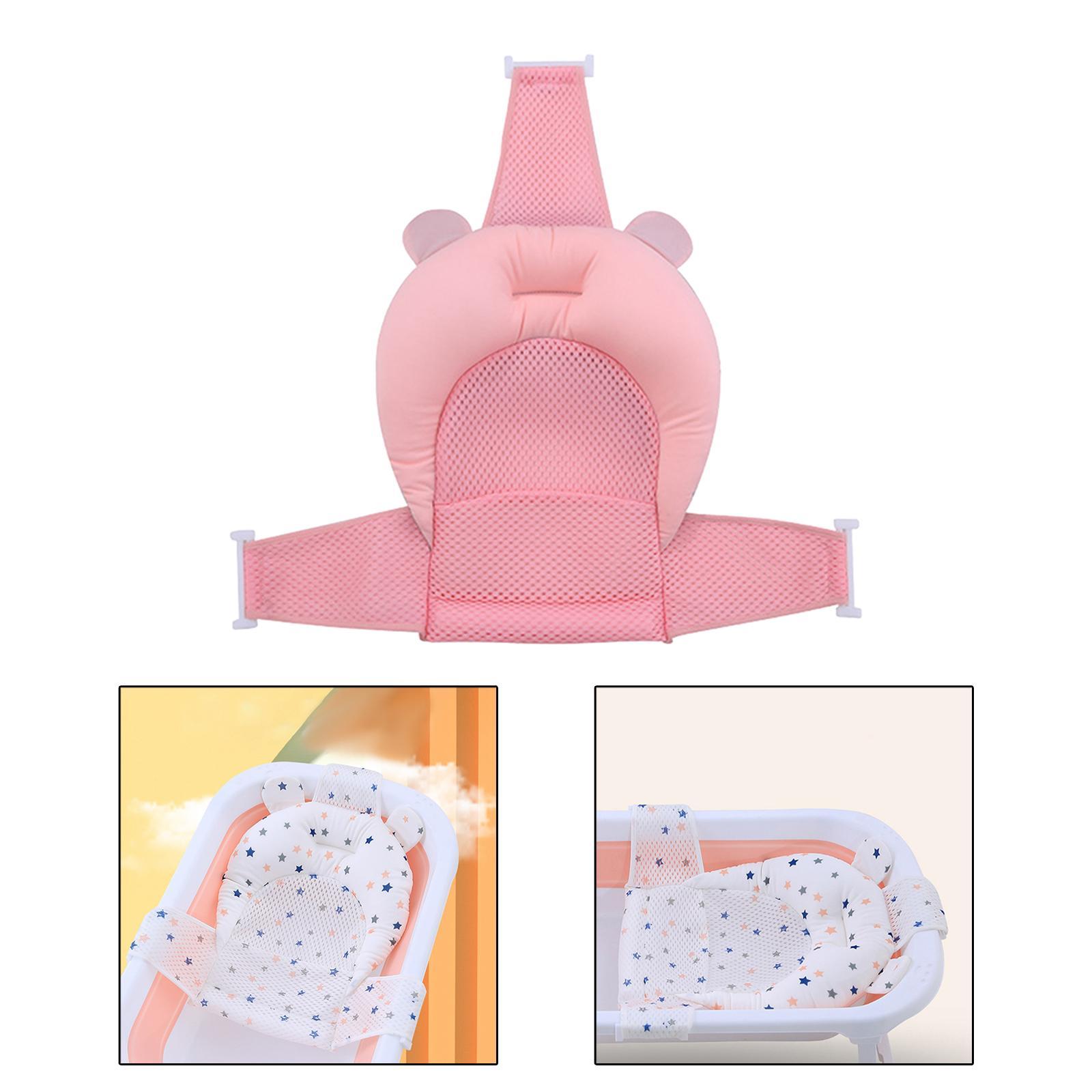 Baby Bath Cushion Pad Infant Bath Support Seat Baby Shower Mat for Baby