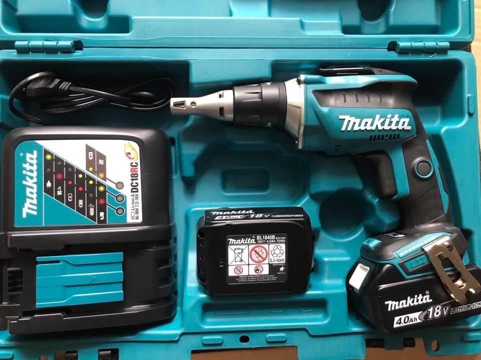 MÁY VẶN VÍT DÙNG PIN   MAKITA DFS452RME- HÀNG CHÍNH HÃNG