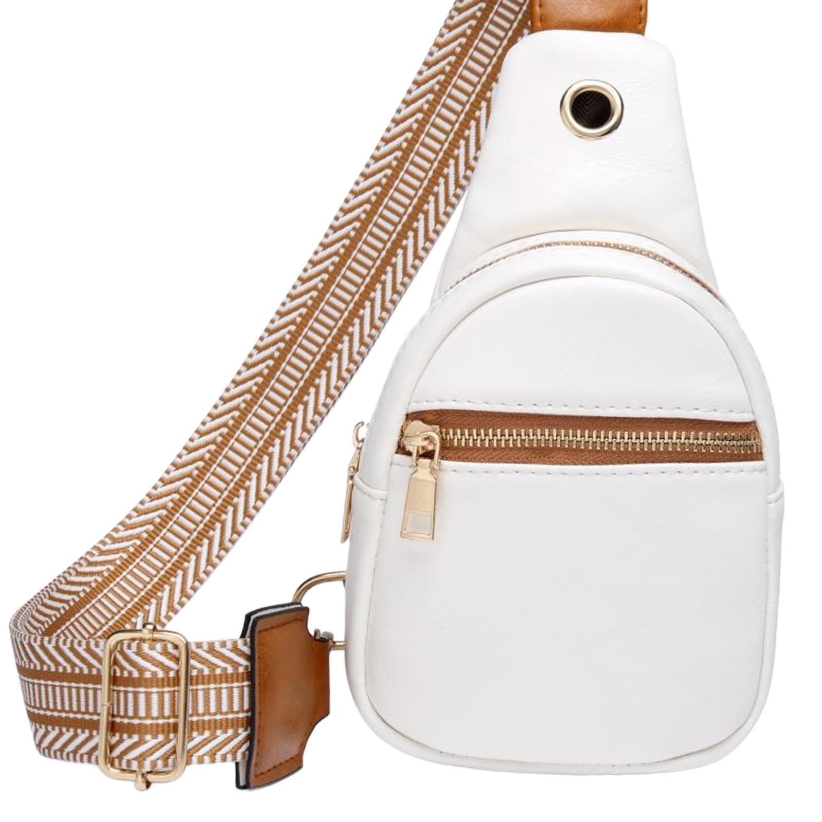 Bag Women Crossbody Backpack Chest Bag Adjustable Shoulder Strap Versatile Fashion Pouch Crossbody Phone Purse for Hiking Outdoor