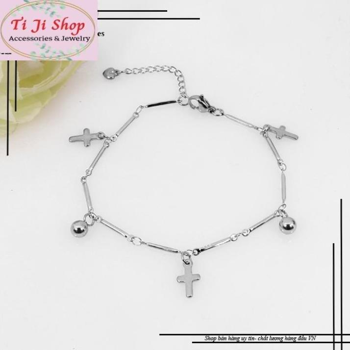 LẮC TAY NỮ THÁNH GIÁ INOX