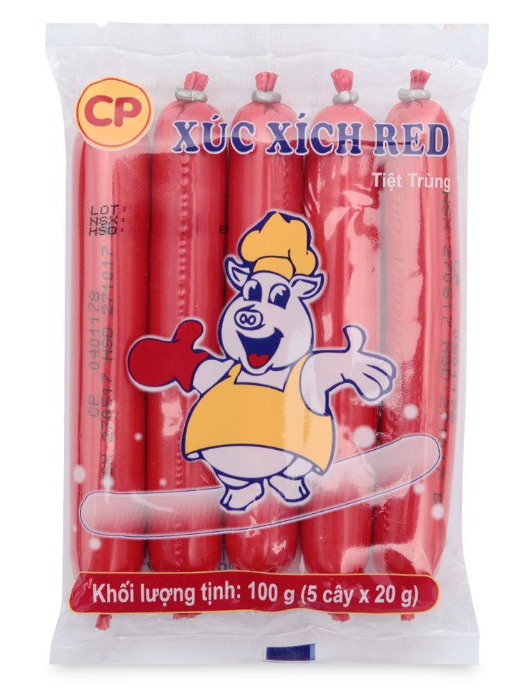 Xúc xích tiệt trùng Red cây 20g -