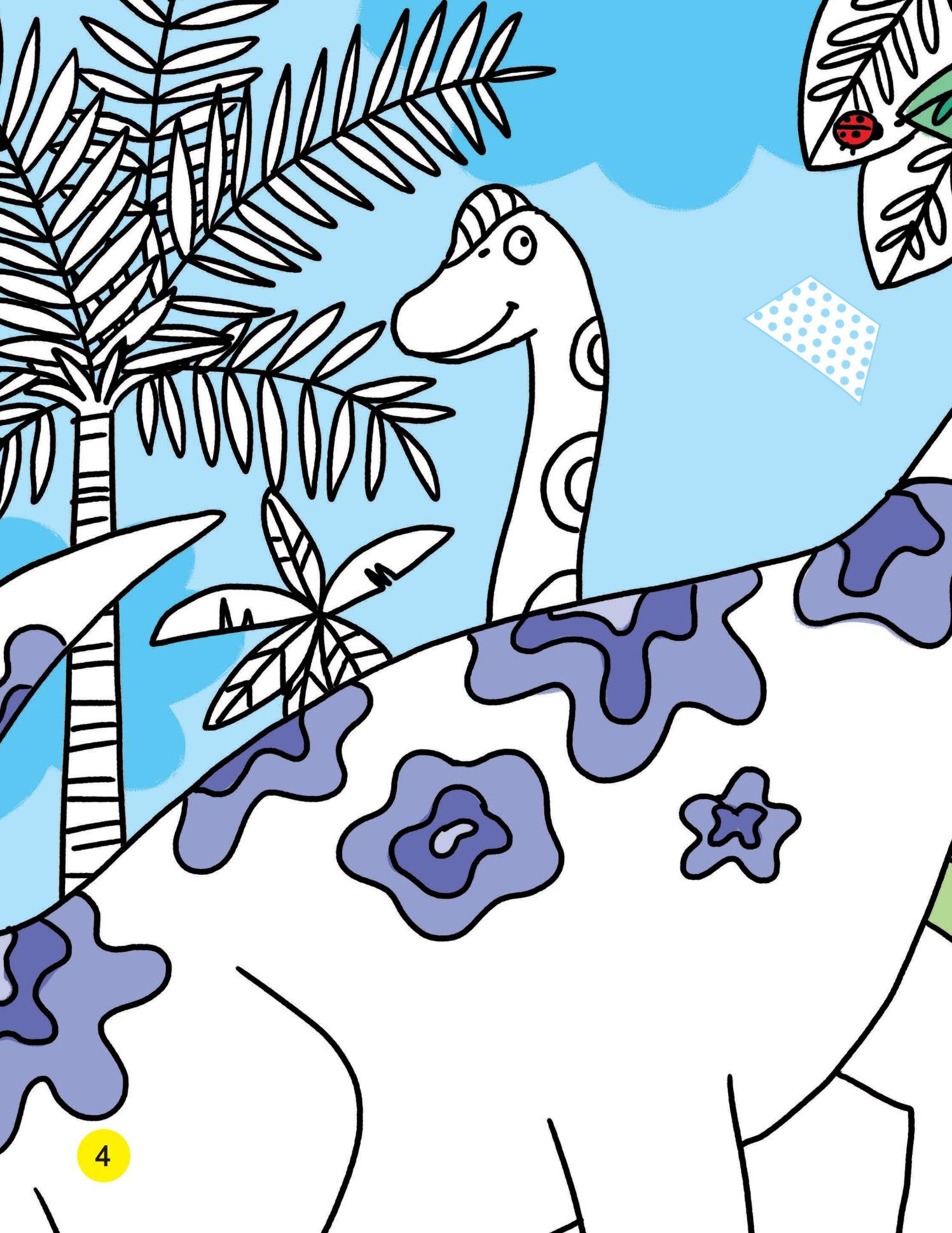 Tô Màu Và Dựng Hình 3D - Khủng Long