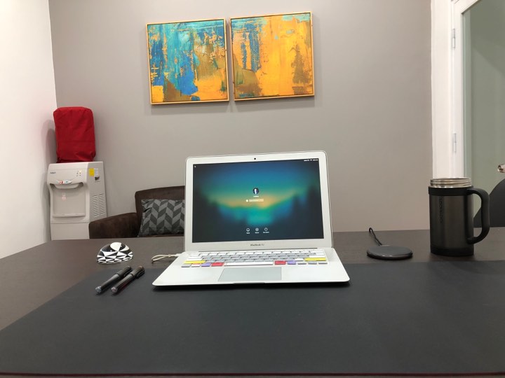 Thảm da trải bàn làm việc 2 mặt cỡ 40 x 80 cm Deskpad - Hàng nhập khẩu