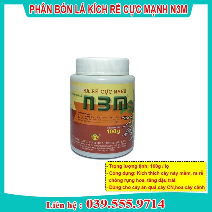 Kích Rễ N3M 100gram - Phân Bón Chuyên Dùng Giâm Chiết Ghép Cây