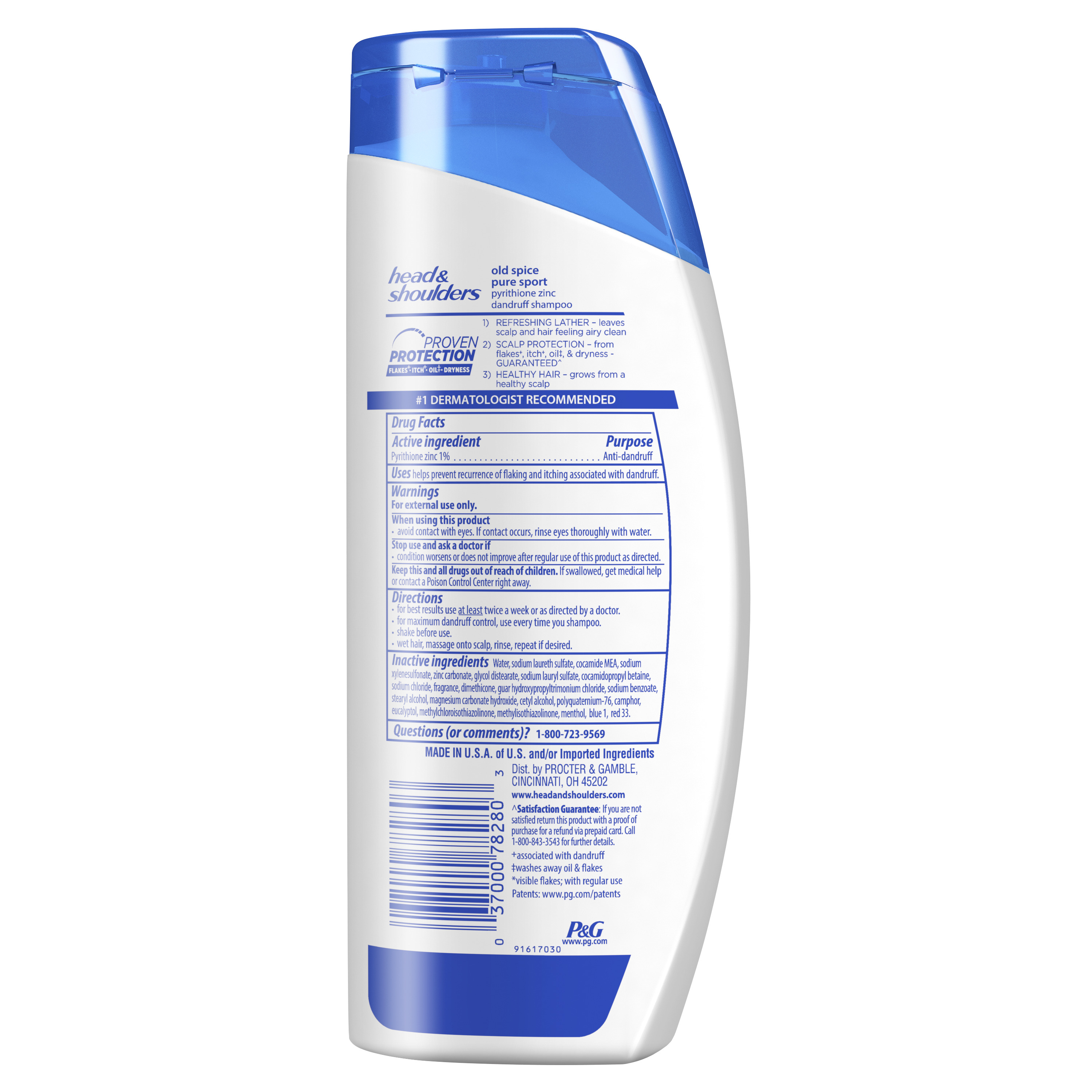 Dầu gội Head &amp; Shoulders Men Old Spice Pure Sport 650ml