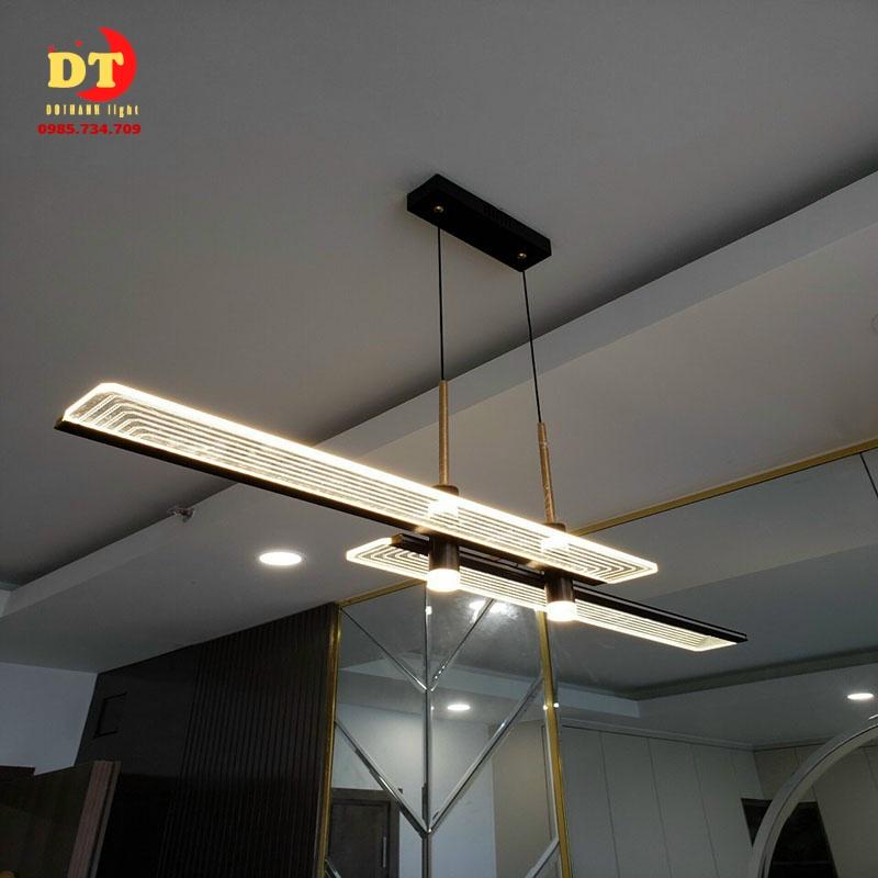 Đèn thả bàn ăn led độc là hiện đại DQM