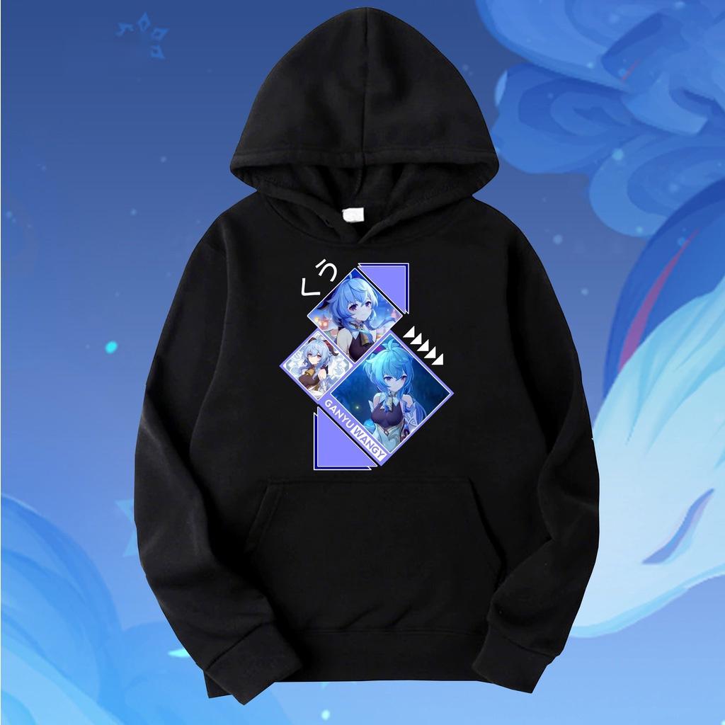 bst áo hoodie in hình game genshin impact mẫu hình in đẹp