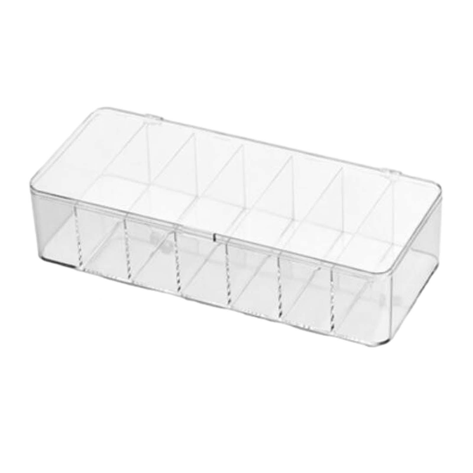 Power Cord Organizer Cable Management Box Acrylic Organizer for Candy Bracelets Earrings Office Mobile Phone Chargers