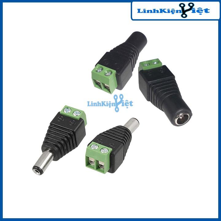 Bộ 4 chiếc Jack nối nguồn 5.5x2.1mm