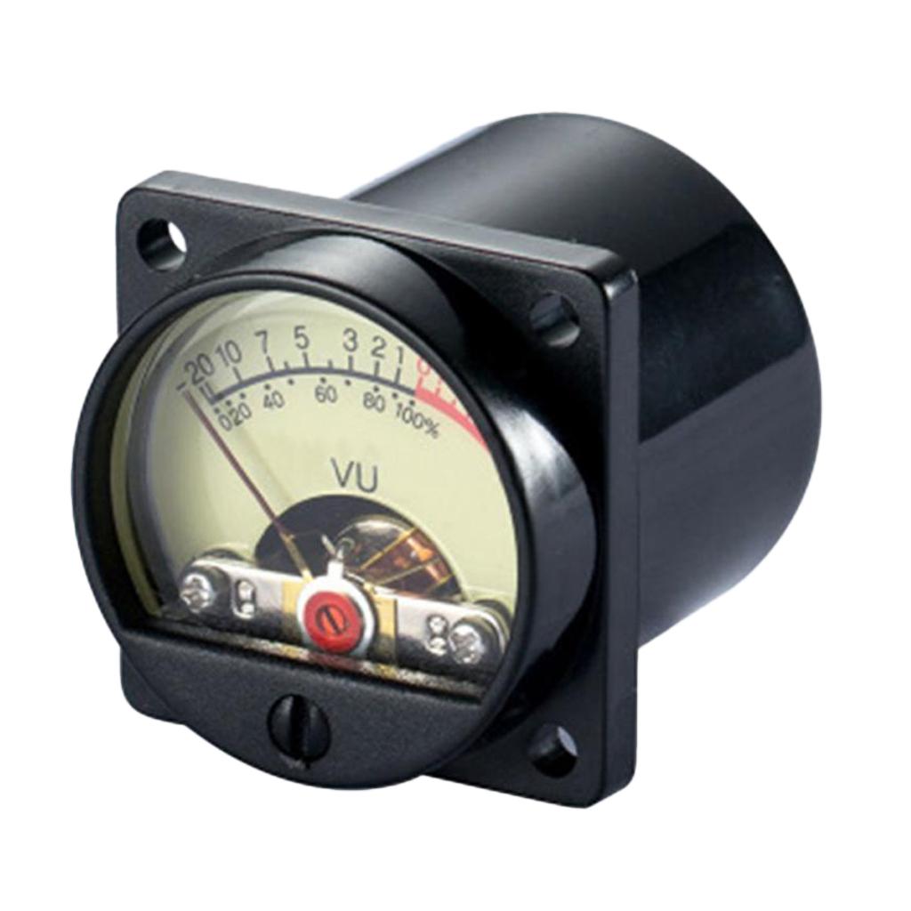 Độ Chính Xác Cao Vũ Amperemeter Bảng Đồng Hồ-Analog Đồng Hồ Đo-DB Công Suất Xả Phẳng Mét Với Đèn Nền