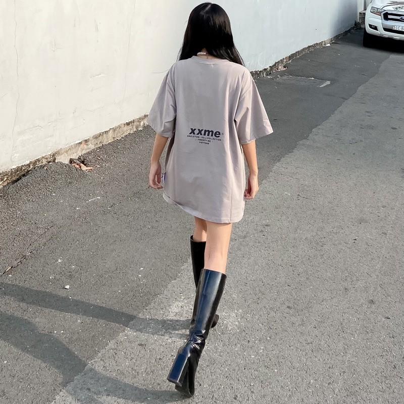 Áo thun Cotton cao cấp in tràn thân Spooky XXME