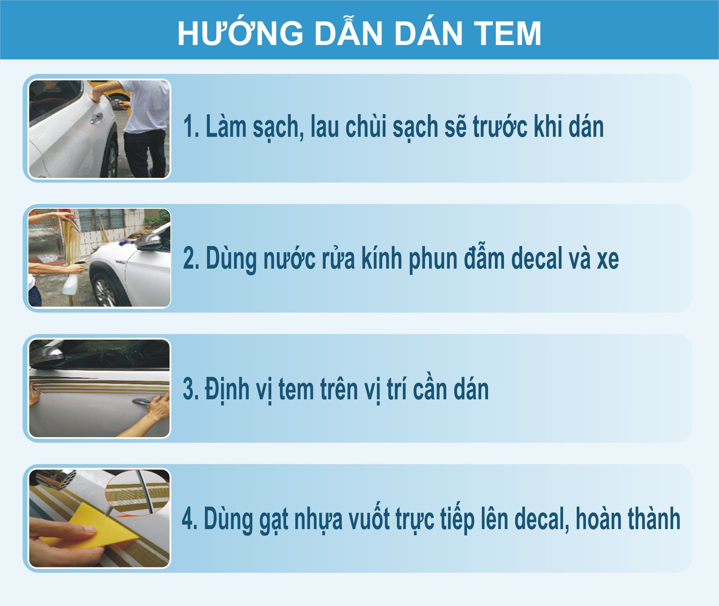 Tem dành cho xe bán tải, decal trang trí xe 4 chỗ WRAP 41, KT 283x60cm