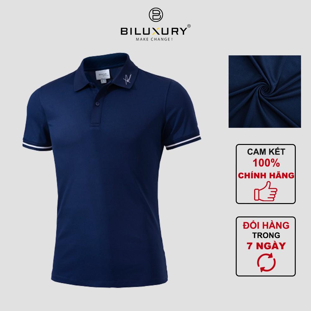 Áo Thun Nam Polo Ngắn Tay Cổ Bẻ Chính Hãng Biman by BiLuxury (5APCT012),Chất Polyester Cao Cấp, Thêu Cổ Lịch Lãm,Trẻ Trung, Năng Động