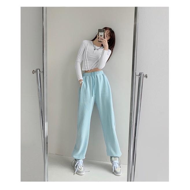 QUẦN JOGGERS XANH BABYBLUE CHẤT ĐẸP