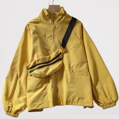 ÁO KHOÁC DÙ UNISEX NAM- NỮ CỔ ĐỨNG TRƠN BẢO ĐĂNG