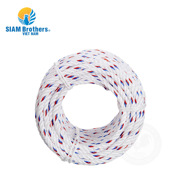 Siam Brothers - Dây đa dụng 4 tao/6mm - 25m (bán theo cuộn)