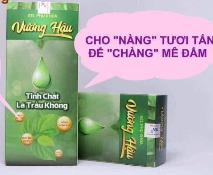 Gel phụ khoa Vương hậu gel vệ sinh phụ nữ giảm viêm ngứa, kháng khuẩn, bảo vệ và ngăn ngừa viêm nhiễm