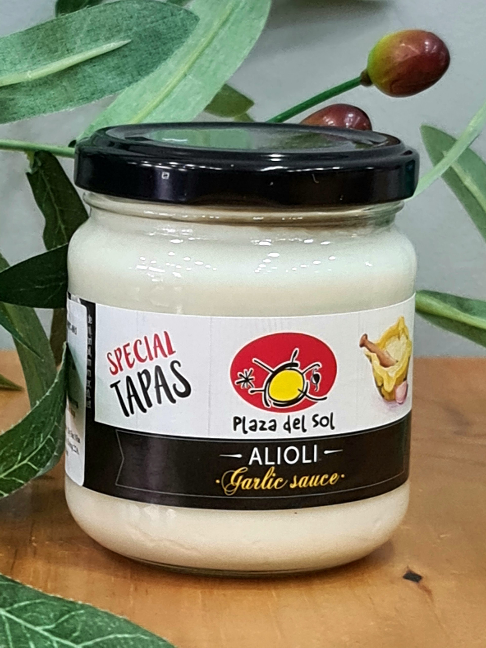 Sốt tỏi Plaza Del Sol - Alioli Garlic Sauce 180g