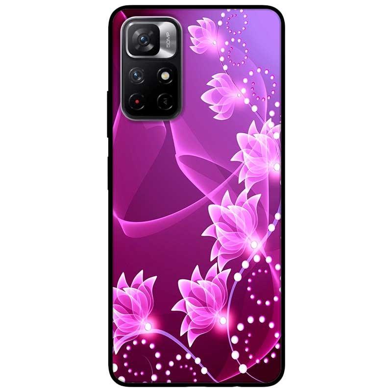 Ốp lưng dành cho Xiaomi Redmi Note 11 5G - Redmi Note 11T - Redmi Note 11S - Hoạ Tiết 3D Hồng
