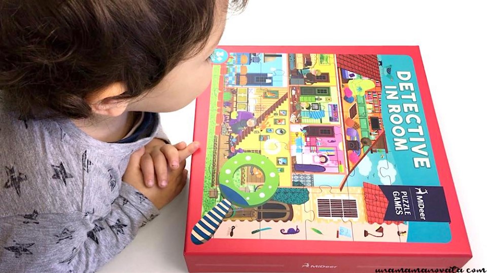 Xếp hình Mideer Puzzle Detective in Room Thám tử trong phòng