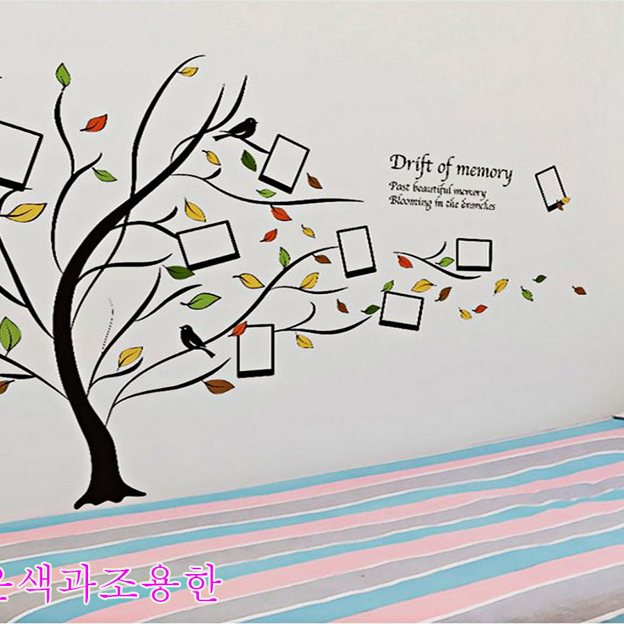 Decal dán tường - Cây khung ảnh XL8153