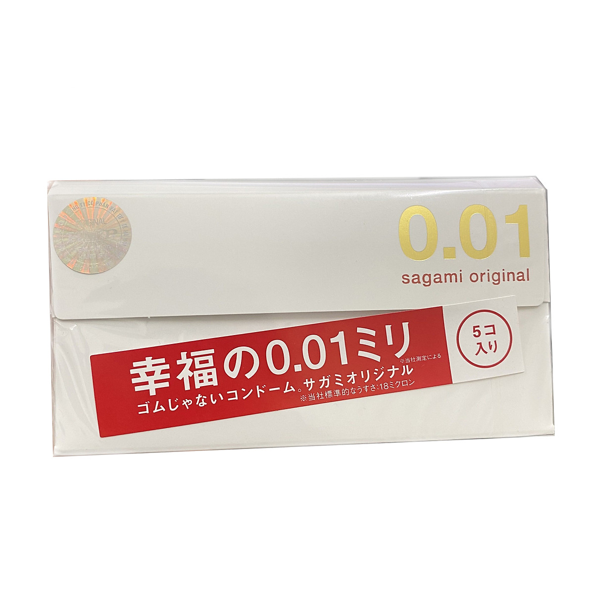 Bao Cao Su Cao Cấp Nhất Hiện Nay Sagami Original 0.01 - Nhập Khẩu Nhật Bản - Siêu Mỏng Chỉ 0.01mm - Tặng Gel Gói Jex Nhật - Che Tên Sản Phẩm