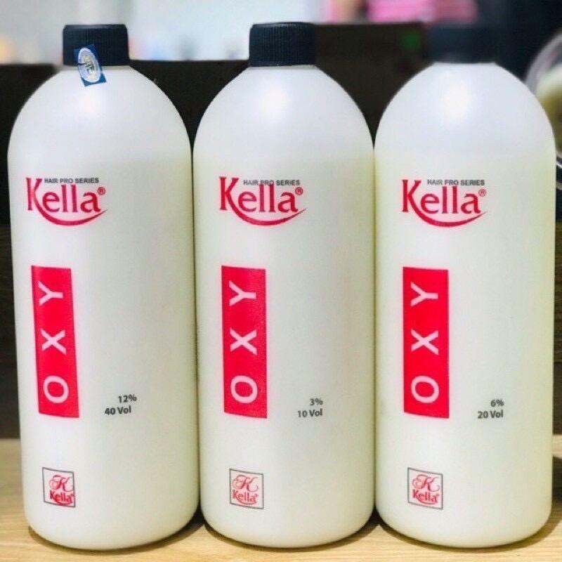 Oxy Nhuộm Tóc, Trợ Nhuộm Kella Chính Hãng 1000ml