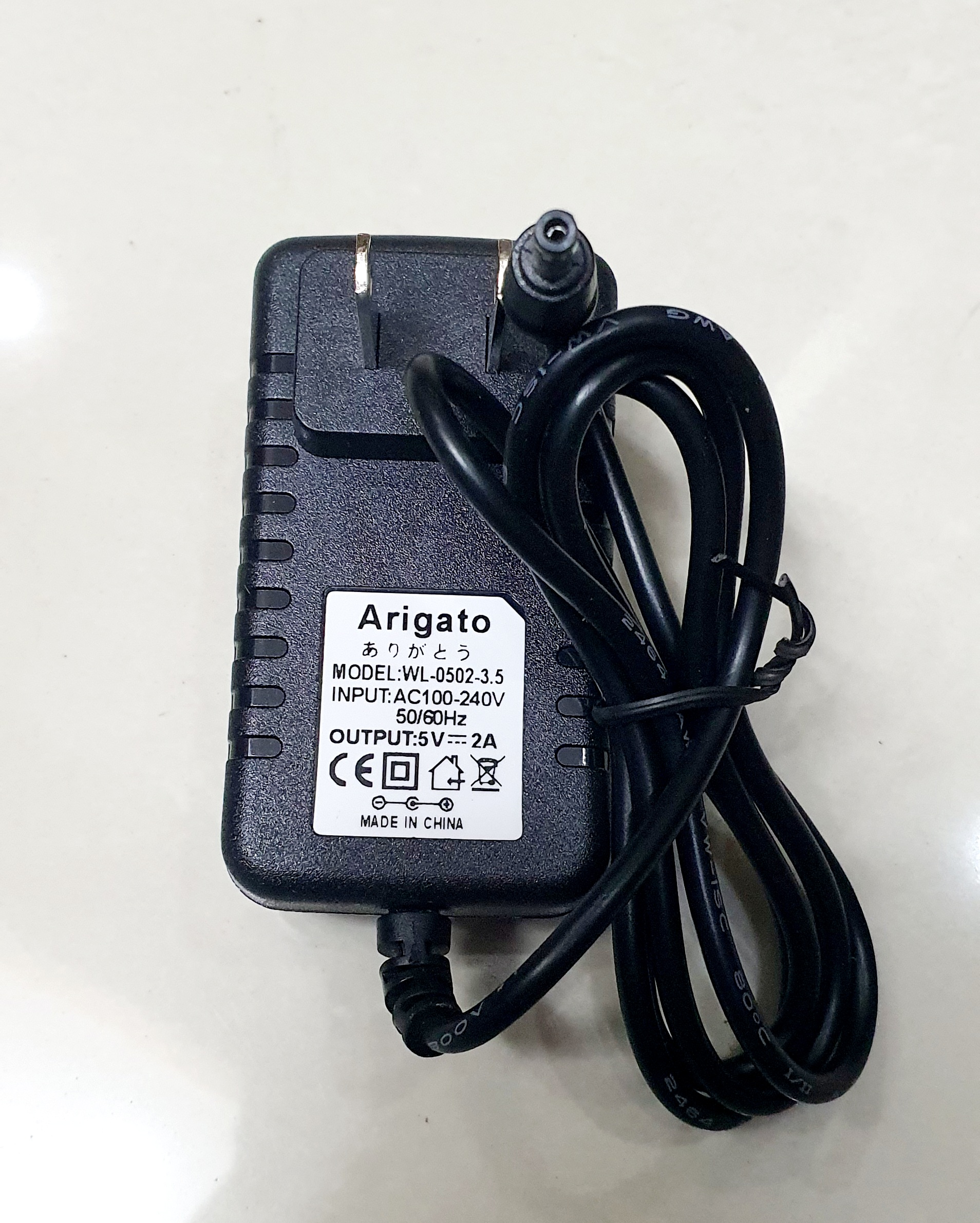Hình ảnh Adapter 5V 2A - chui nhỏ 3.5mm cho Camera Yoosee - Hàng nhập khẩu