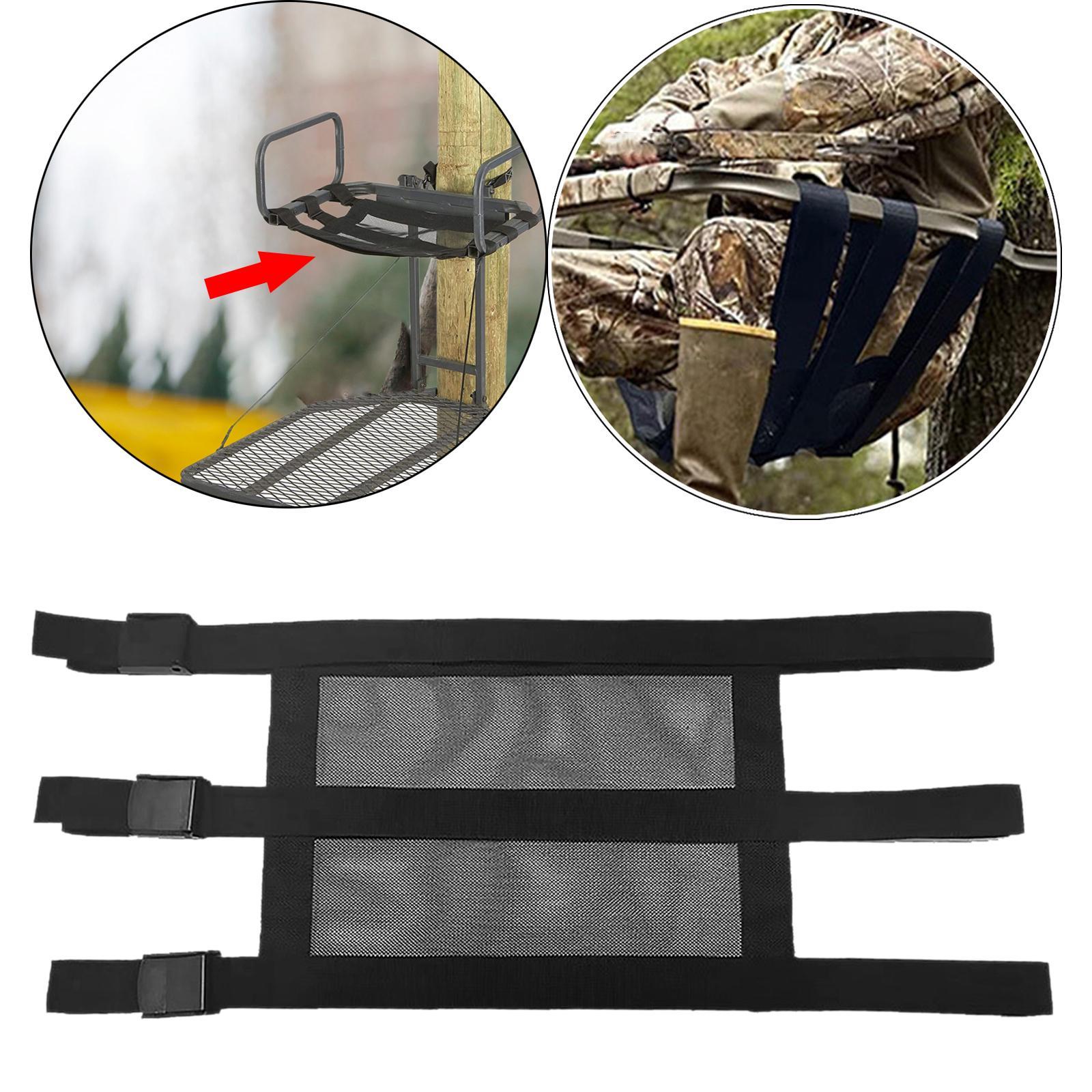 Tree Stand Seat Replacement Adjustable Buckle for Lock on Tree Stands Hiking