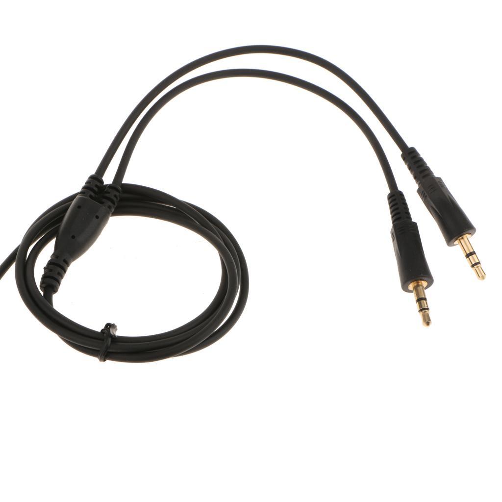 VH500 Office Call Centre Customer Service Headset Microphone Dual 3.5mm Plug