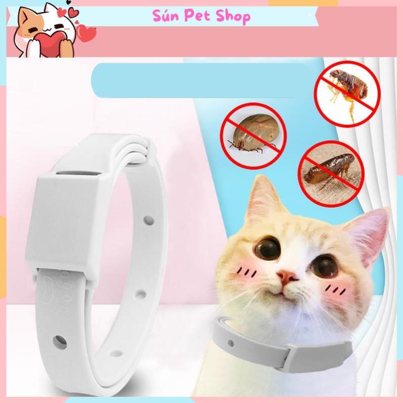 Vòng cổ chống ve rận, bọ chét cho thú cưng