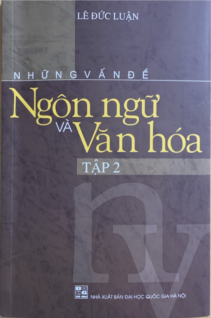 Những vấn đề ngôn ngữ và văn hóa Tập 2