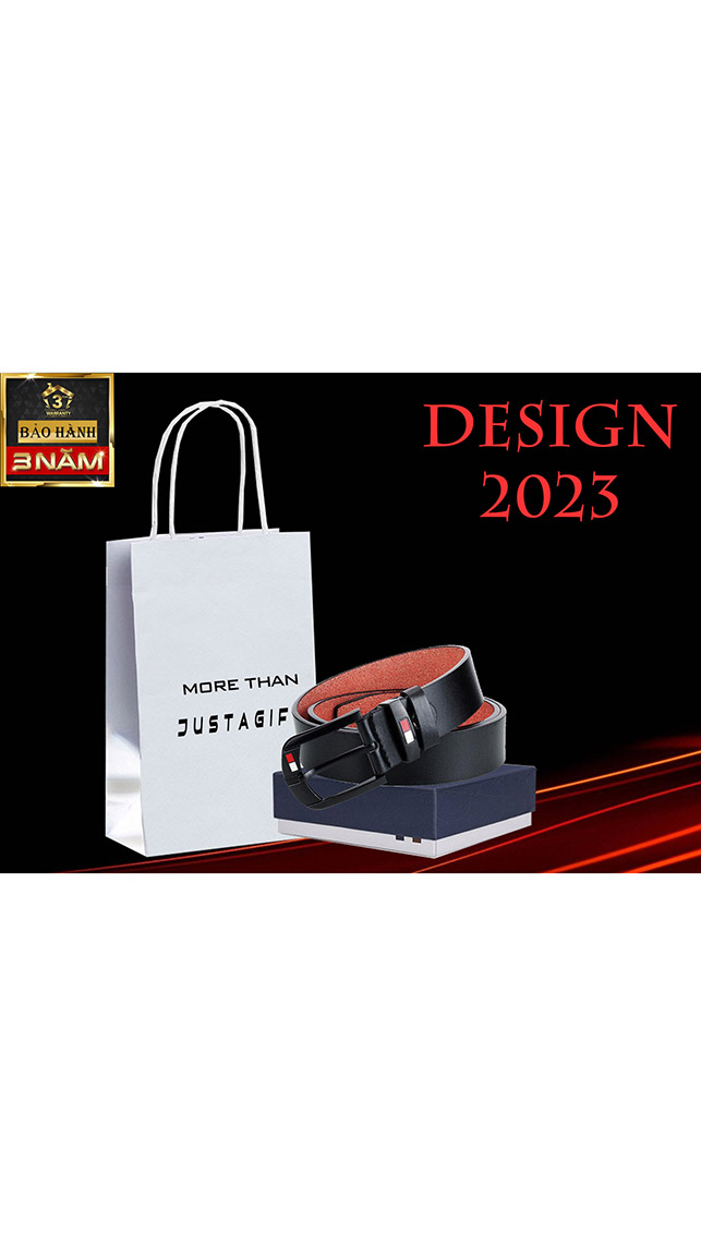 Design 2023 - Quà tặng cho nam giới - Quà tặng sinh nhật - Quà lưu niệm cho bạn trai - Thắt lưng nam cao cấp - Loại 1 Bảo hành 03 năm _ full Túi hộp quà tặng y hình