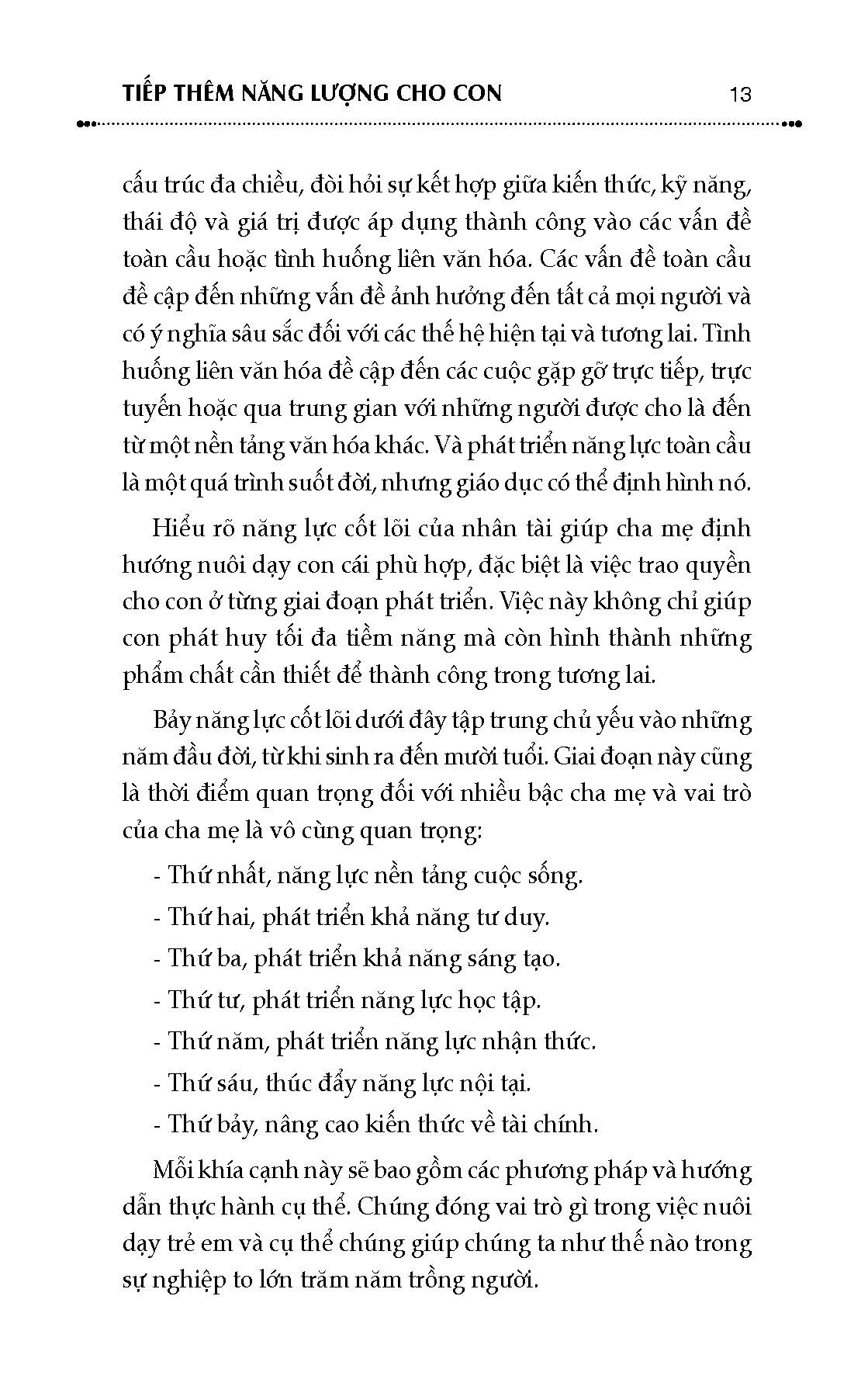 Tiếp Thêm Năng Lượng Cho Con