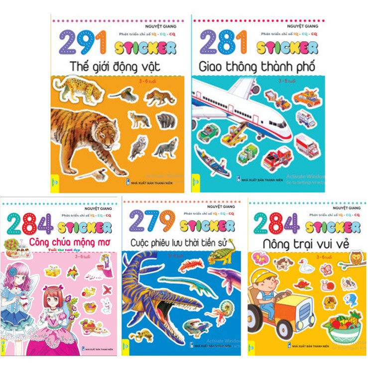 284 Sticker - Công chúa mộng mơ