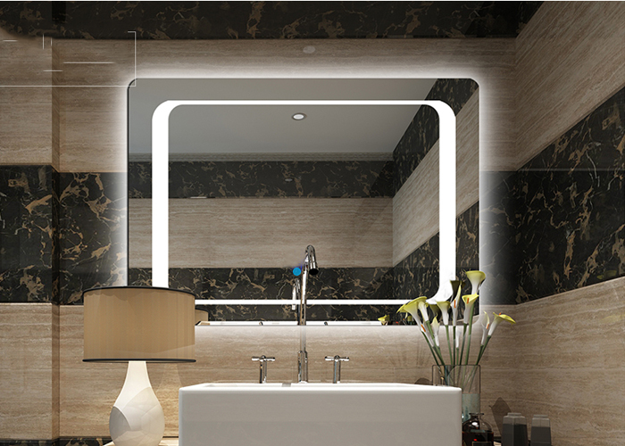 Gương đèn led phòng tắm GNT01 - đèn trắng