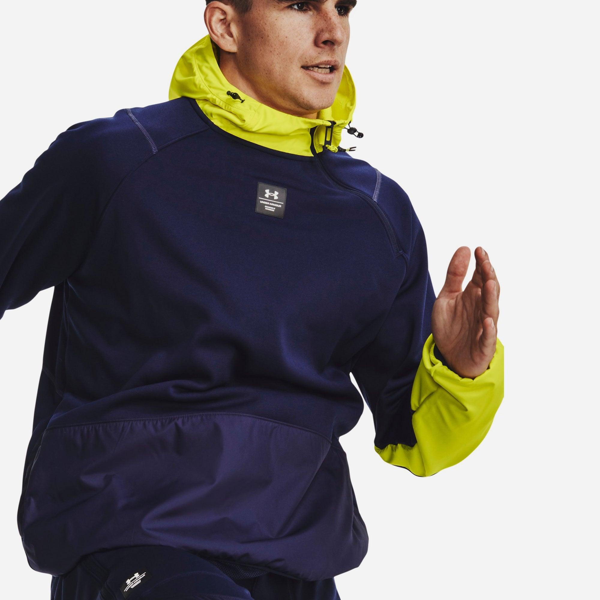 Áo trùm đầu thể thao nam Under Armour Rush Fleece - 1373809-410